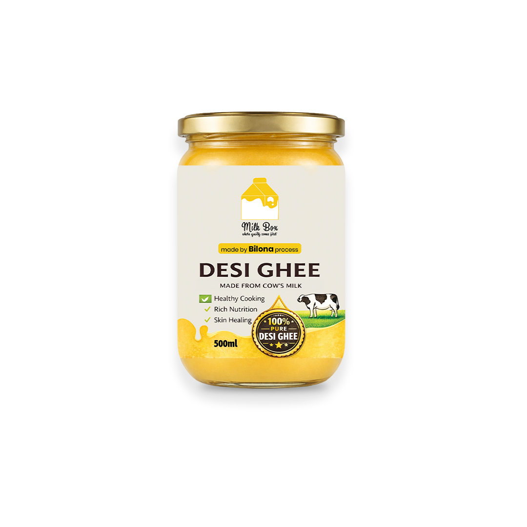 Ghee Yellow Background